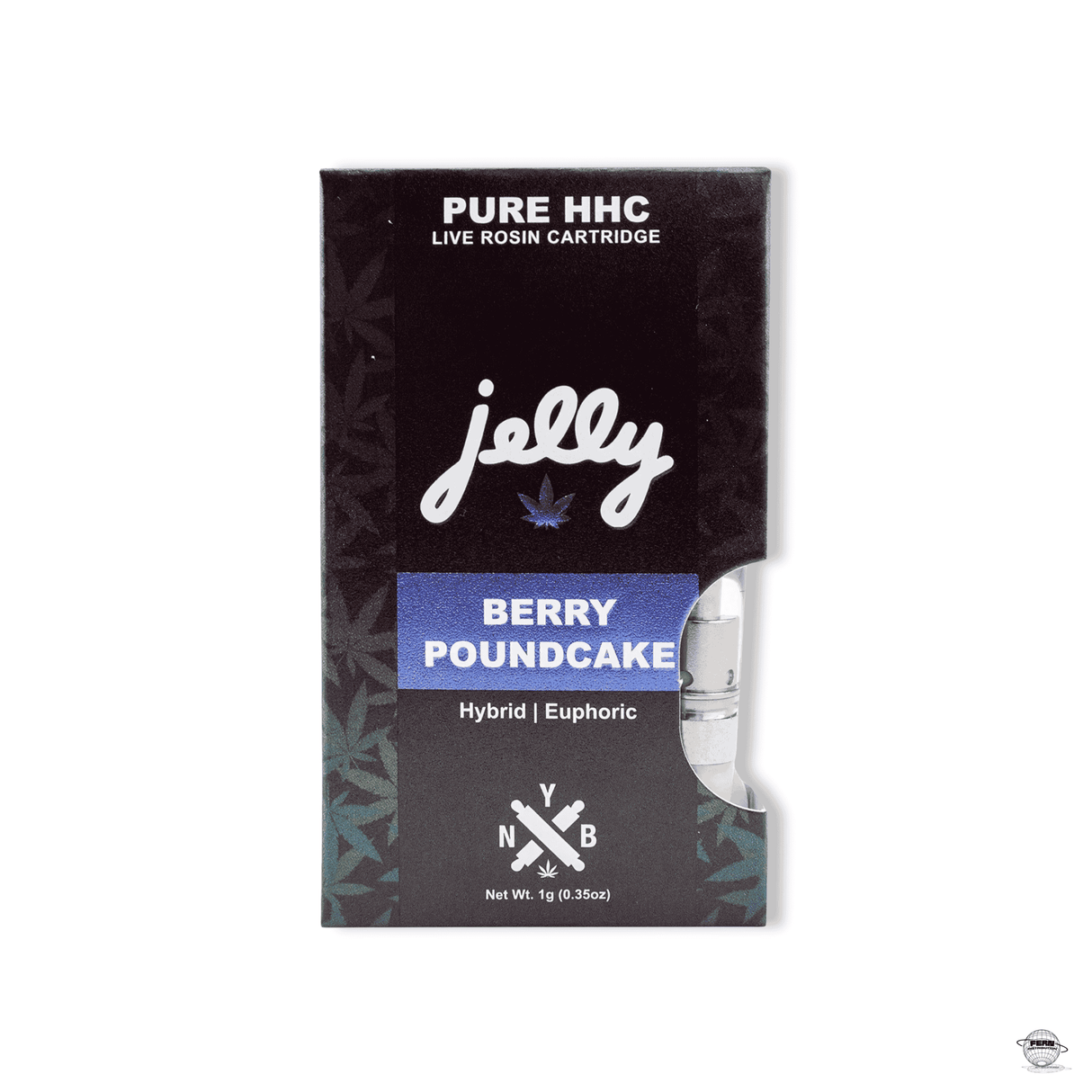 1,000mg HHC Live Rosin Cartridge – 1ML (5-Count Display)