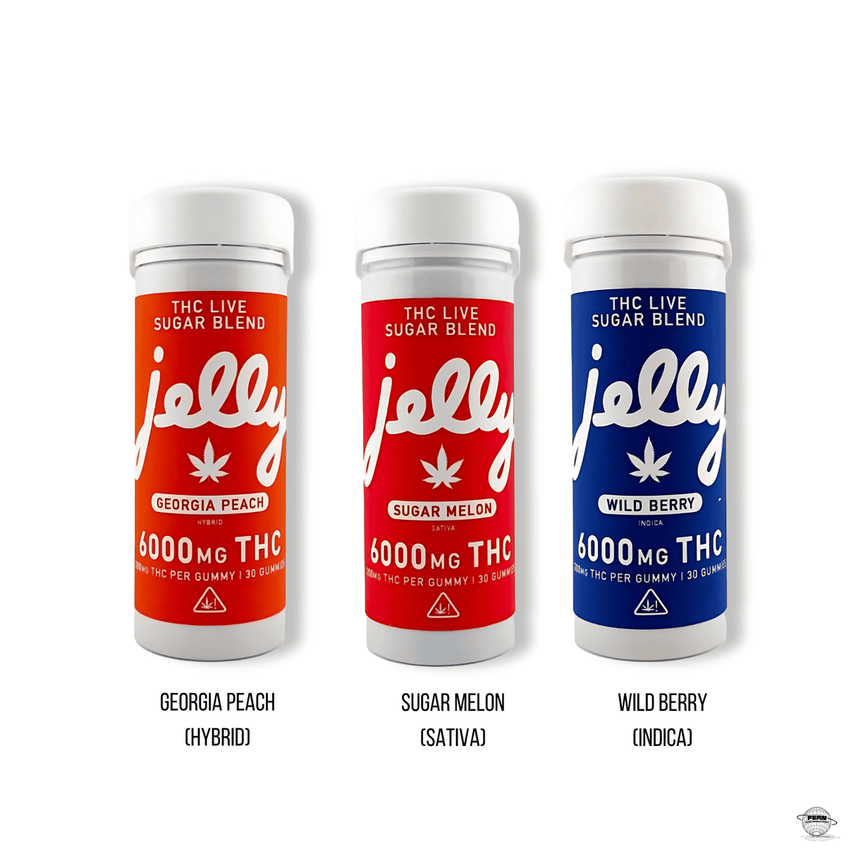 Jelly 6,000 MG THC Live Sugar Blend Gummies