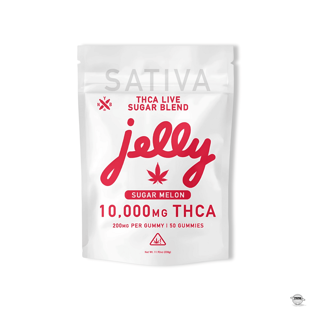 Jelly 10,000 MG THC Live Sugar Blend Gummies