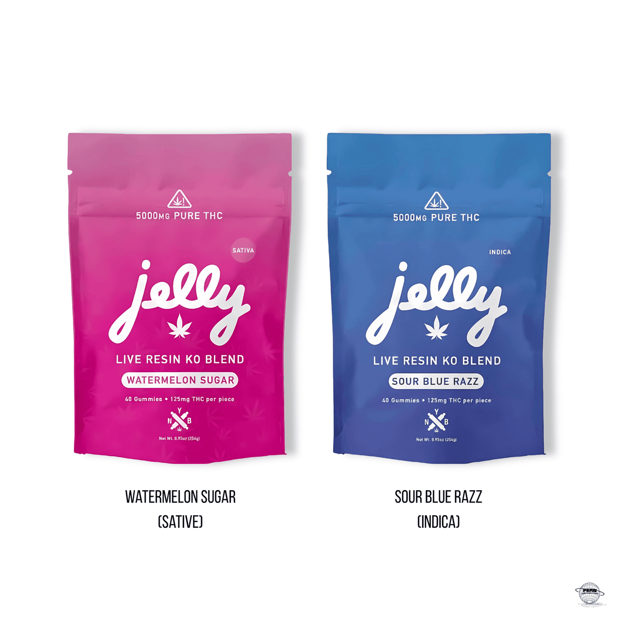 Jelly 5,000 MG KO Live Resin Blend Gummies