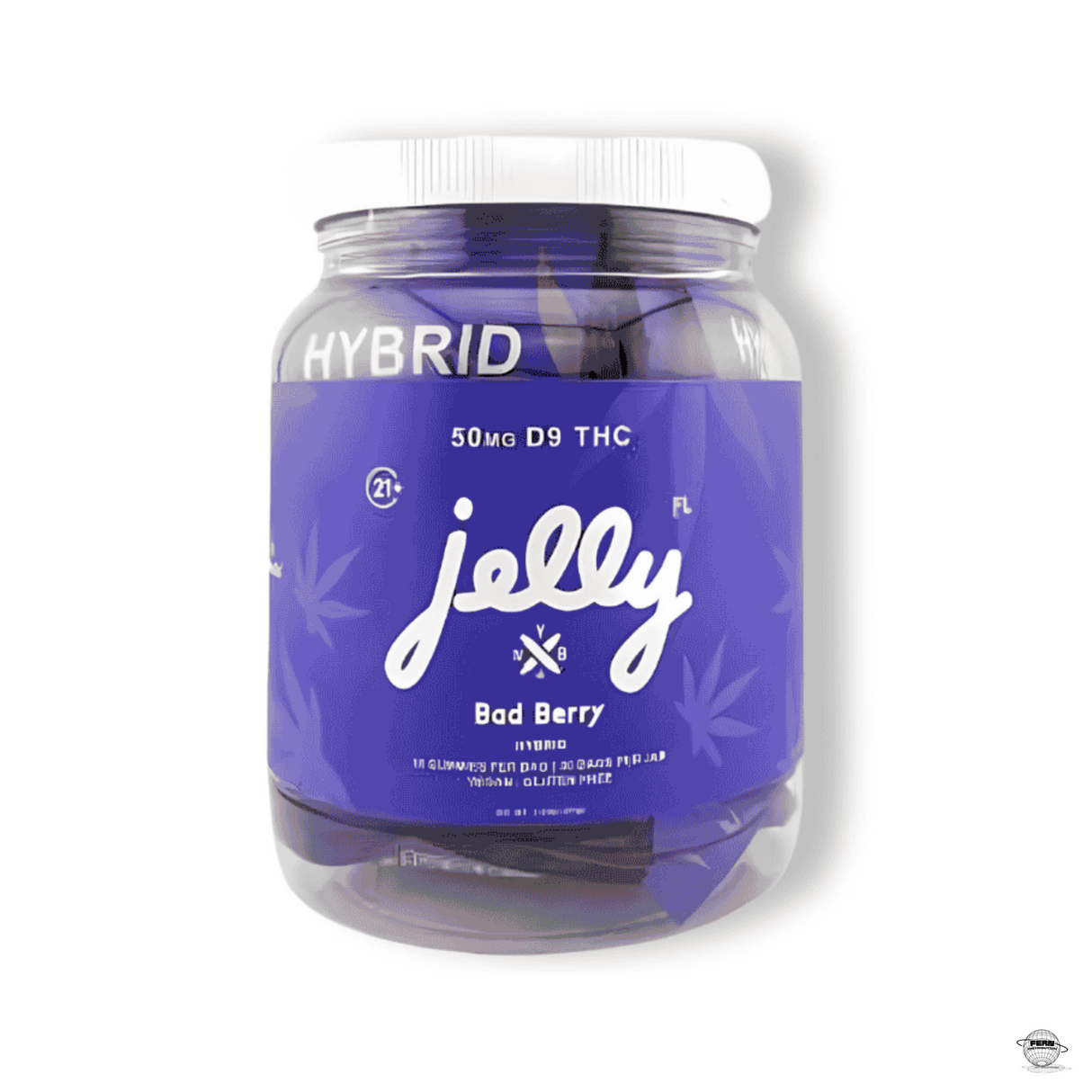 Jelly 1,500 MG Delta-9 (10) 5MG Gummies Per Bag