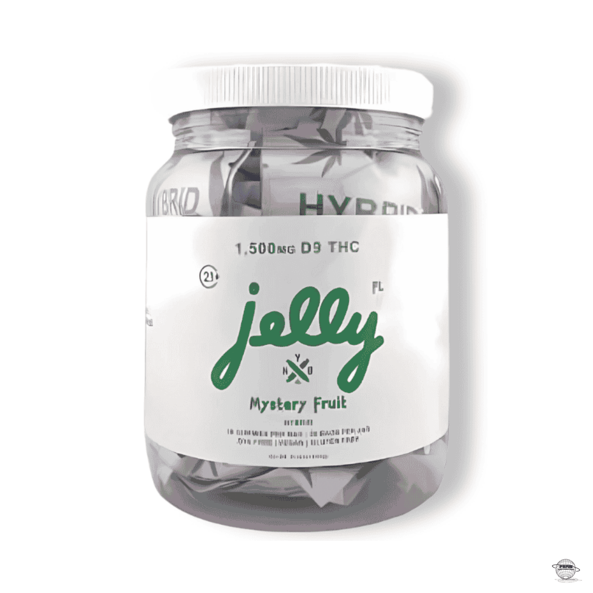 Jelly 1,500 MG Delta-9 (10) 5MG Gummies Per Bag