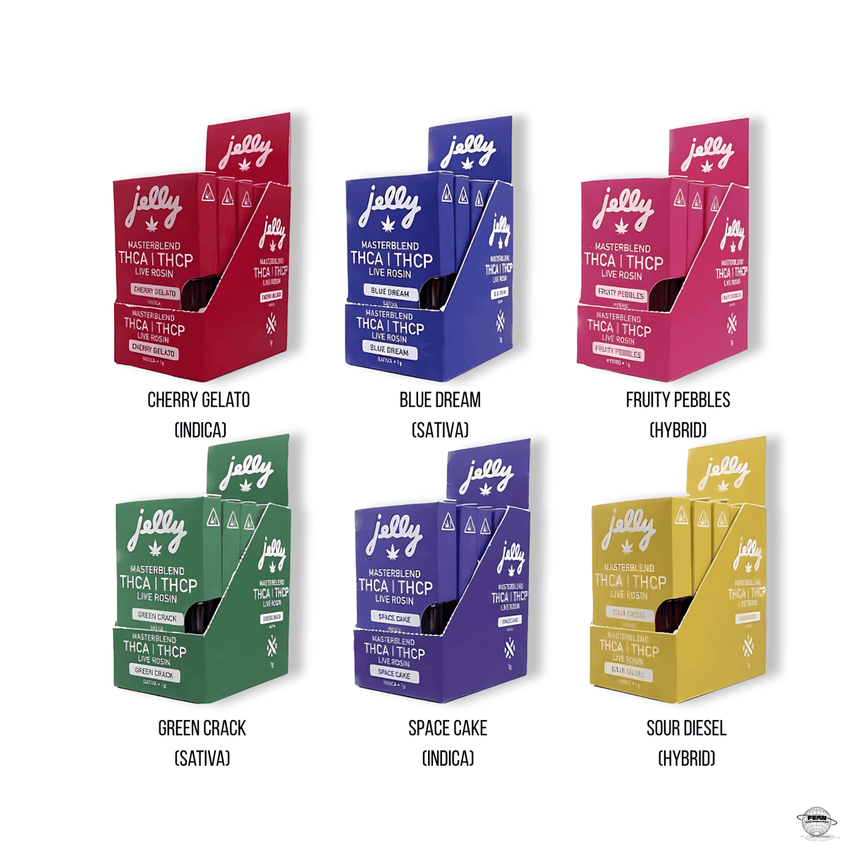 1,000mg THCa + THCP Masterblend Cartridge – 1ML (5-Count Display)