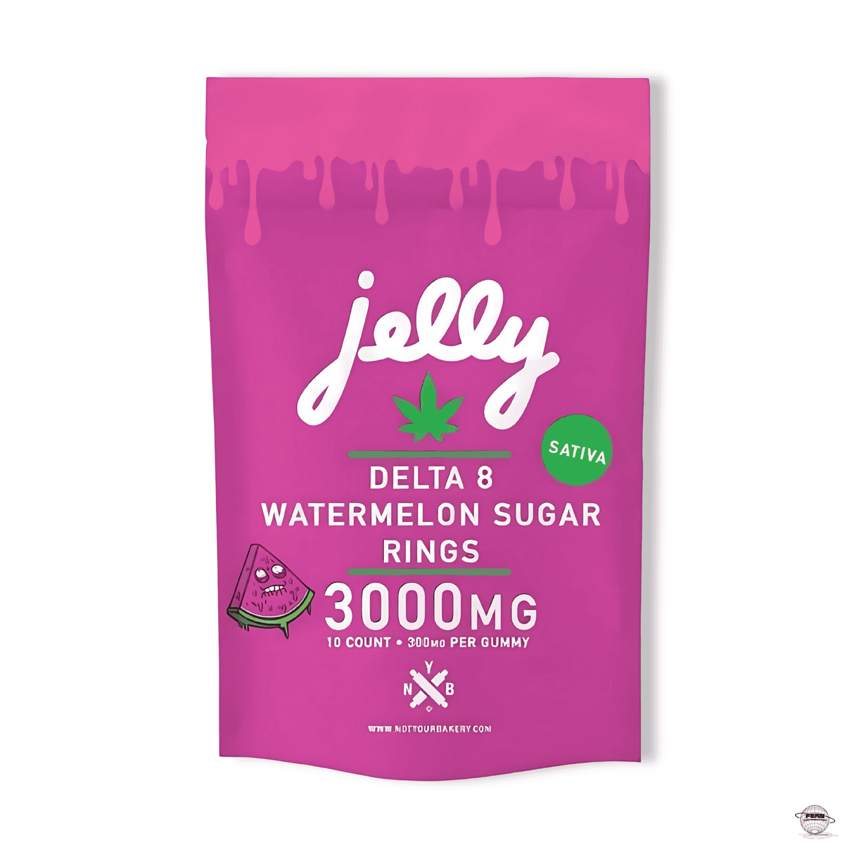 Jelly 3,000MG Delta-8 THC Gummies (300MG Per Gummy)