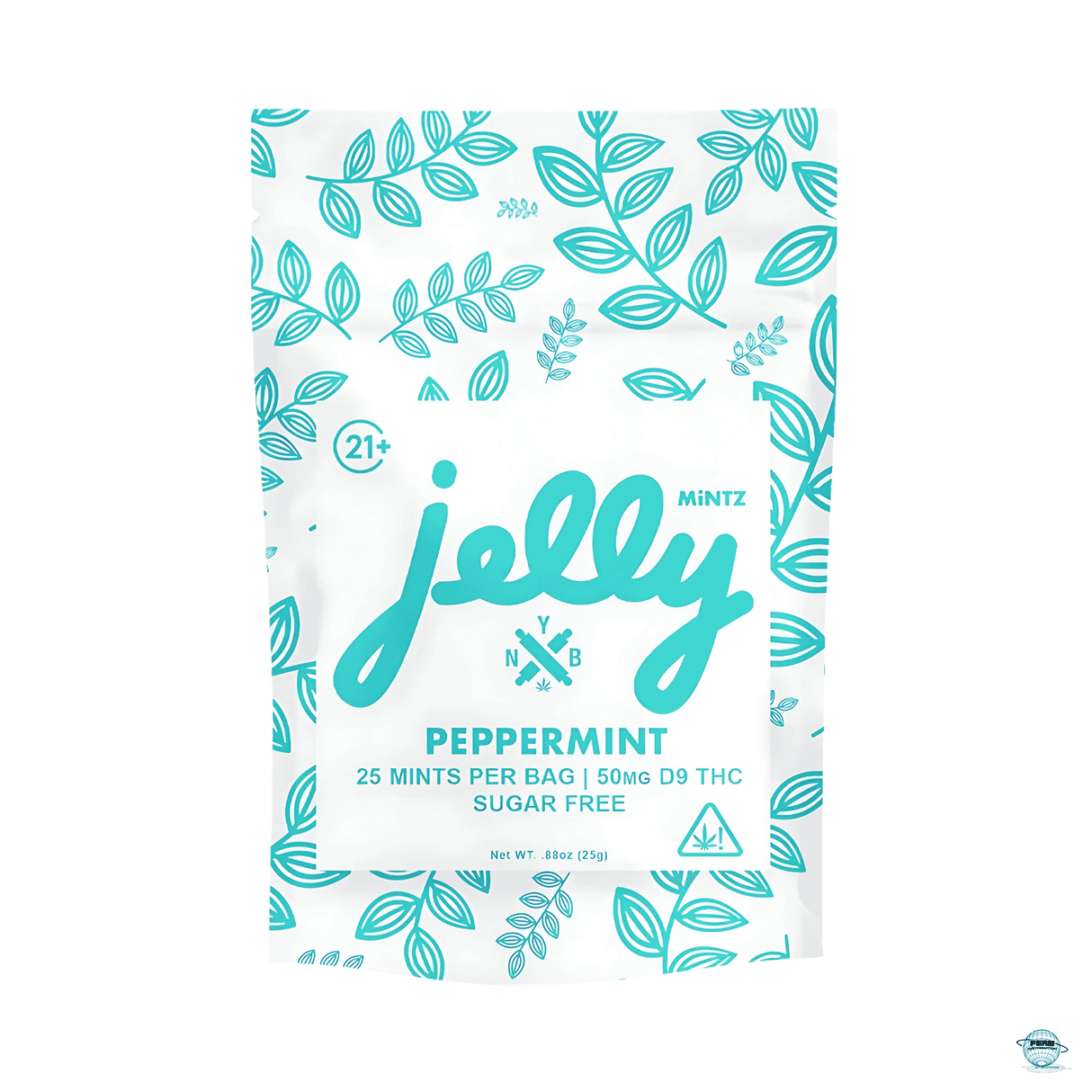 Jelly Delta-9 Microdose Mints – 1,500MG (25 x 2MG Per Bag)