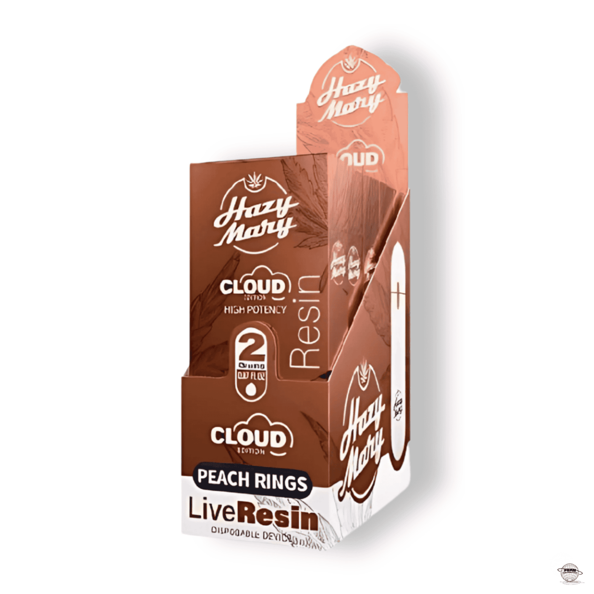 Hazy Mary Premium THCA Live Resin Disposable – 2G | Sold in 5 Count Display