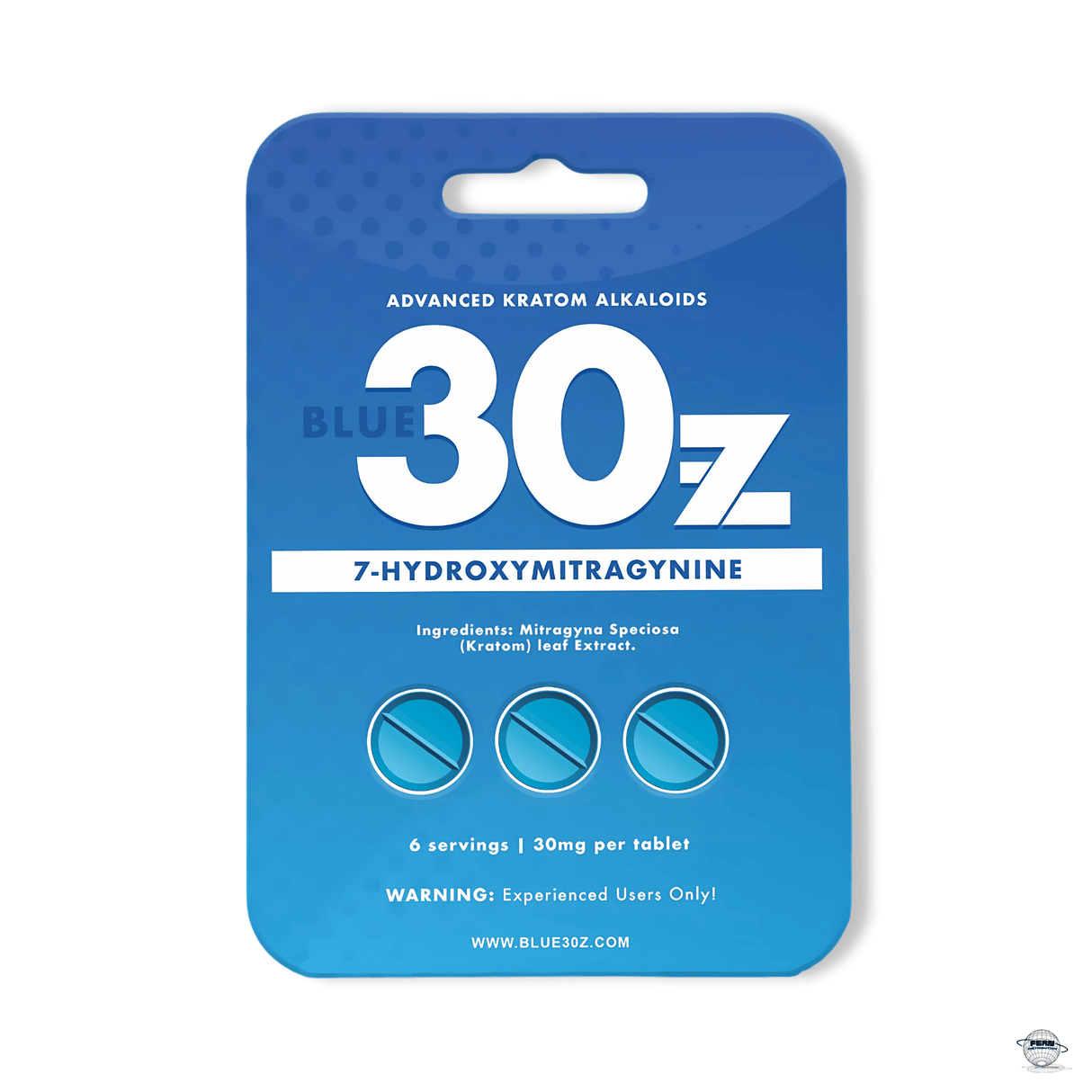 Blue 30z – 7-Hydroxymitragynine Tablets