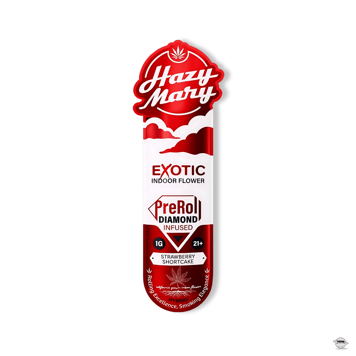 Hazy Mary Premium THCA Exotic 1G Pre-Roll – Single Count