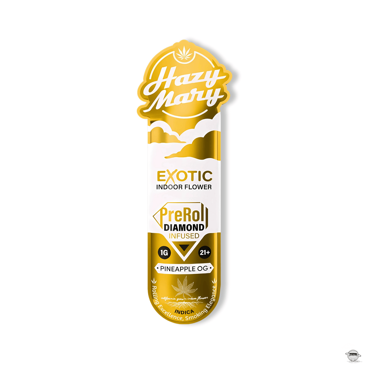 Hazy Mary Premium THCA Exotic 1G Pre-Roll – Single Count