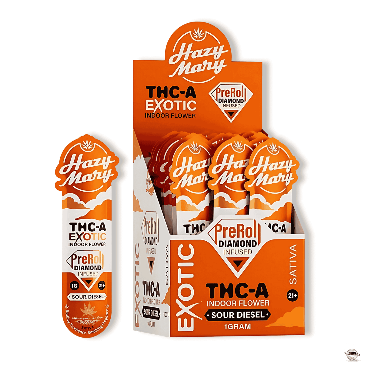 Hazy Mary Premium THCA Exotic 1G Pre-Roll – Single Count