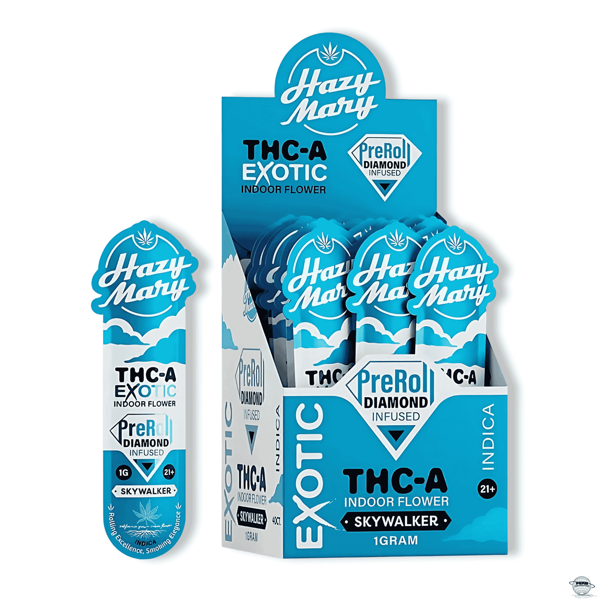 Hazy Mary Premium THCA Exotic 1G Pre-Roll – Single Count