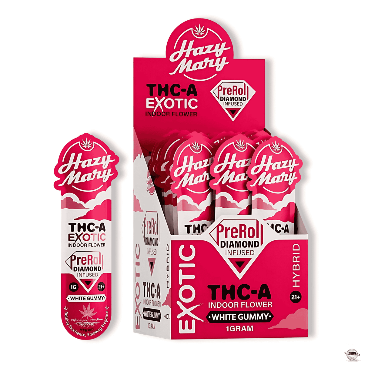 Hazy Mary Premium THCA Exotic 1G Pre-Roll – Single Count