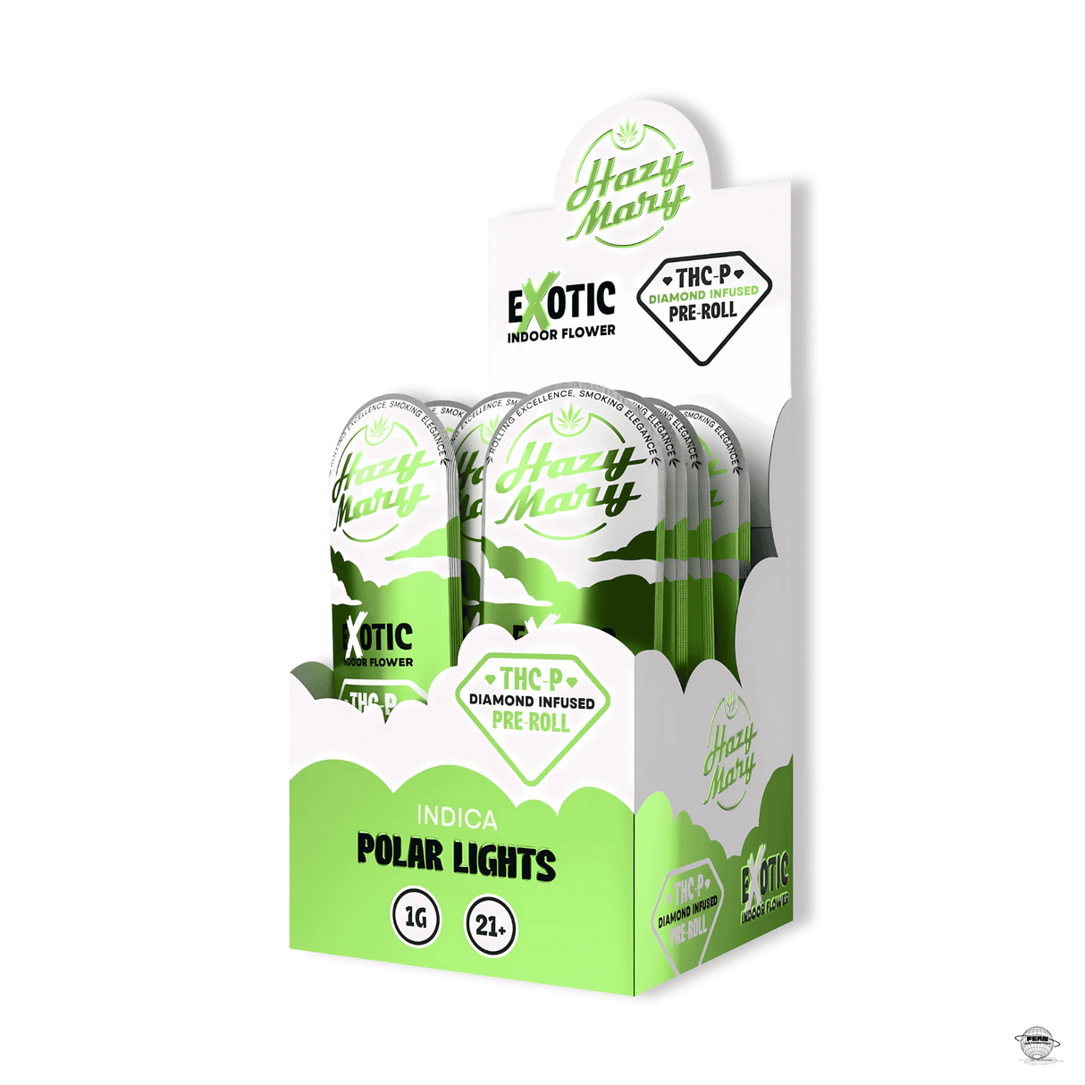 Hazy Mary Premium THCP Diamond 1G Pre-Roll – Single Count | Sold in 40 Count Display