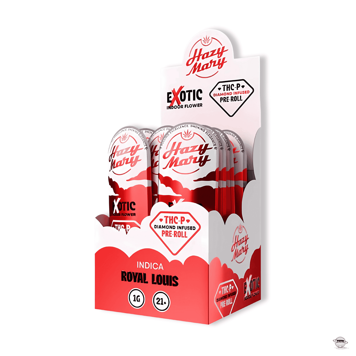 Hazy Mary Premium THCP Diamond 1G Pre-Roll – Single Count | Sold in 40 Count Display