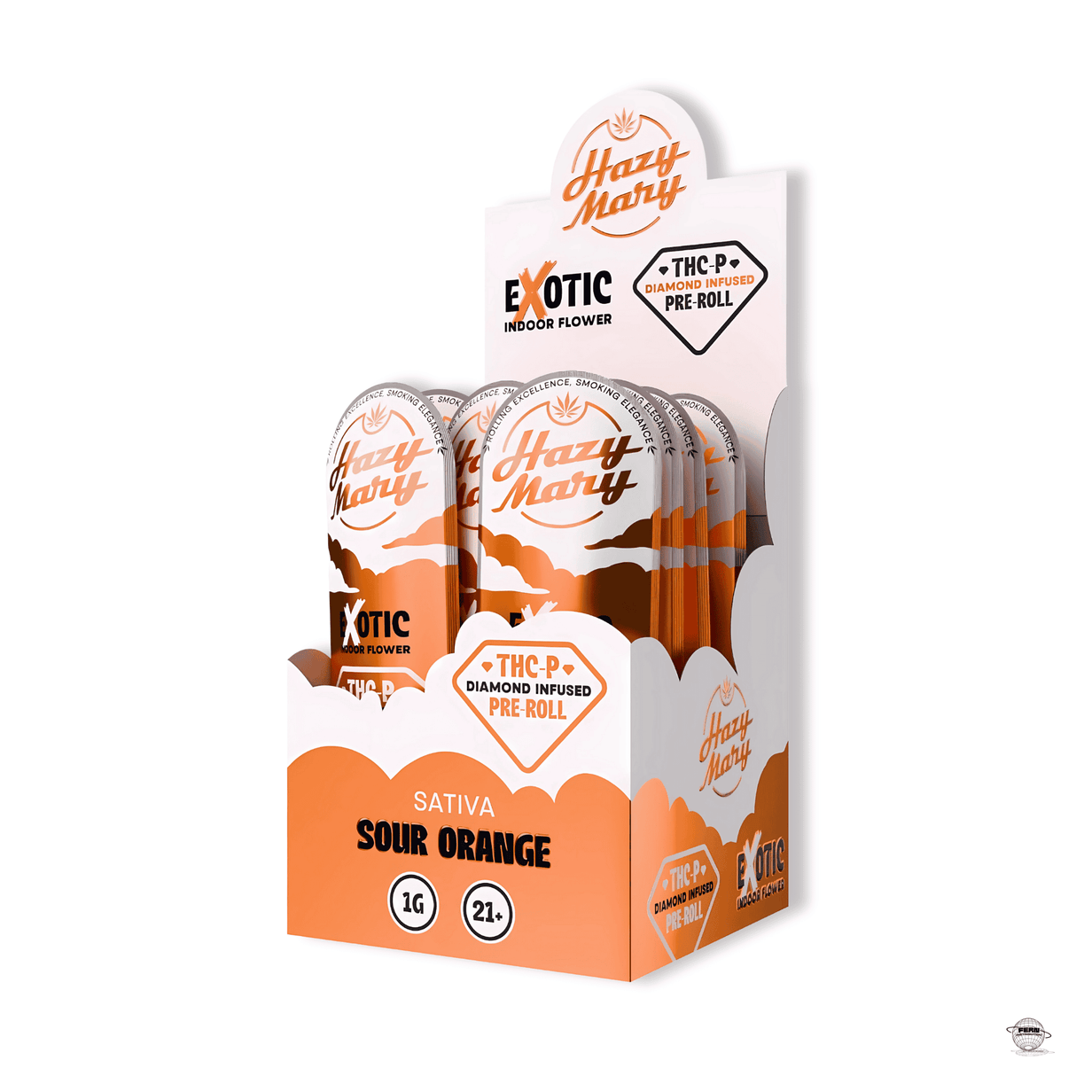 Hazy Mary Premium THCP Diamond 1G Pre-Roll – Single Count | Sold in 40 Count Display