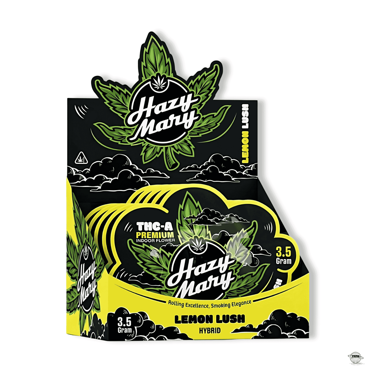 Hazy Mary Premium THCA Indoor Flower – 3.5g Mylar | Sold in 5 Count Box