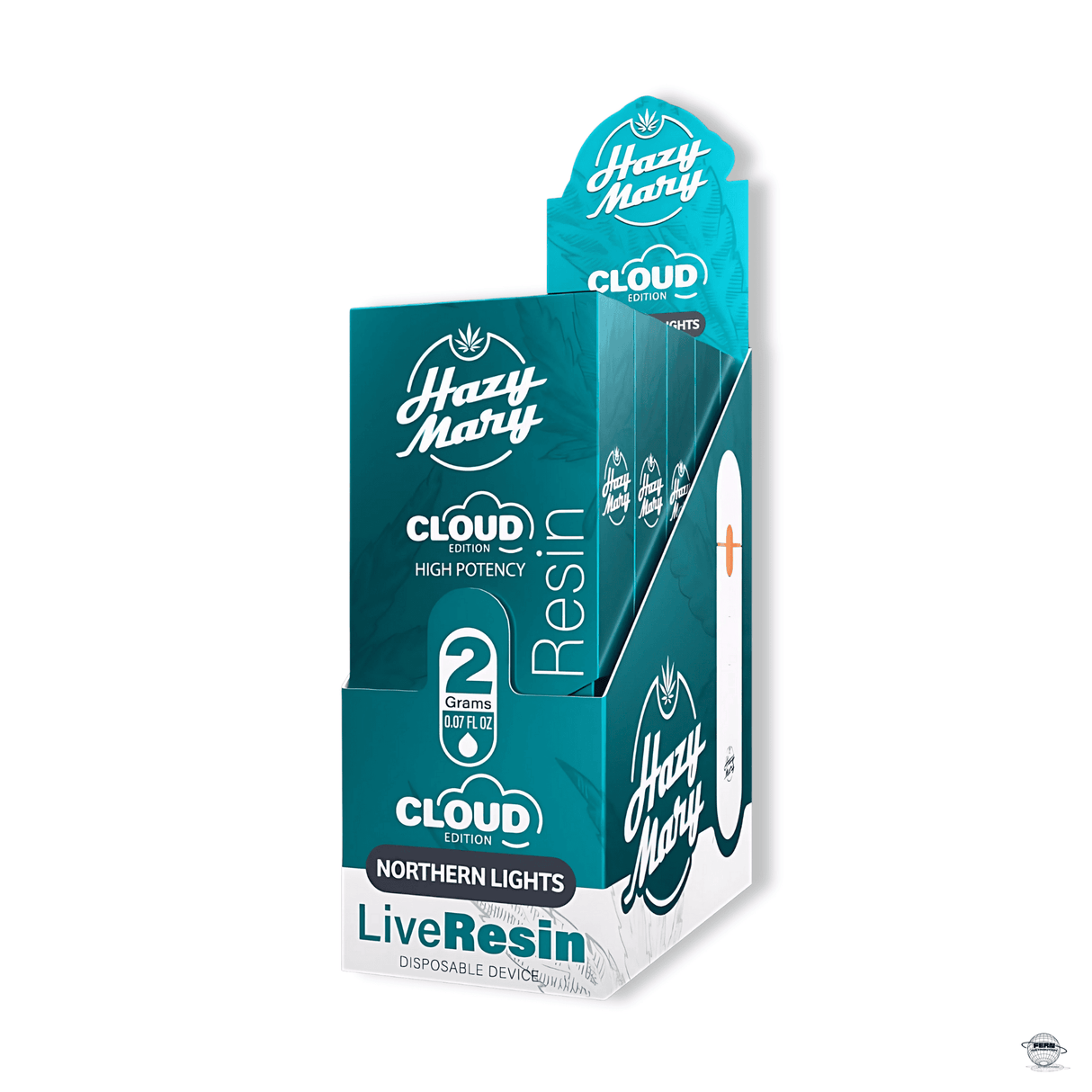 Hazy Mary Premium THCA Live Resin Disposable – 2G | Sold in 5 Count Display