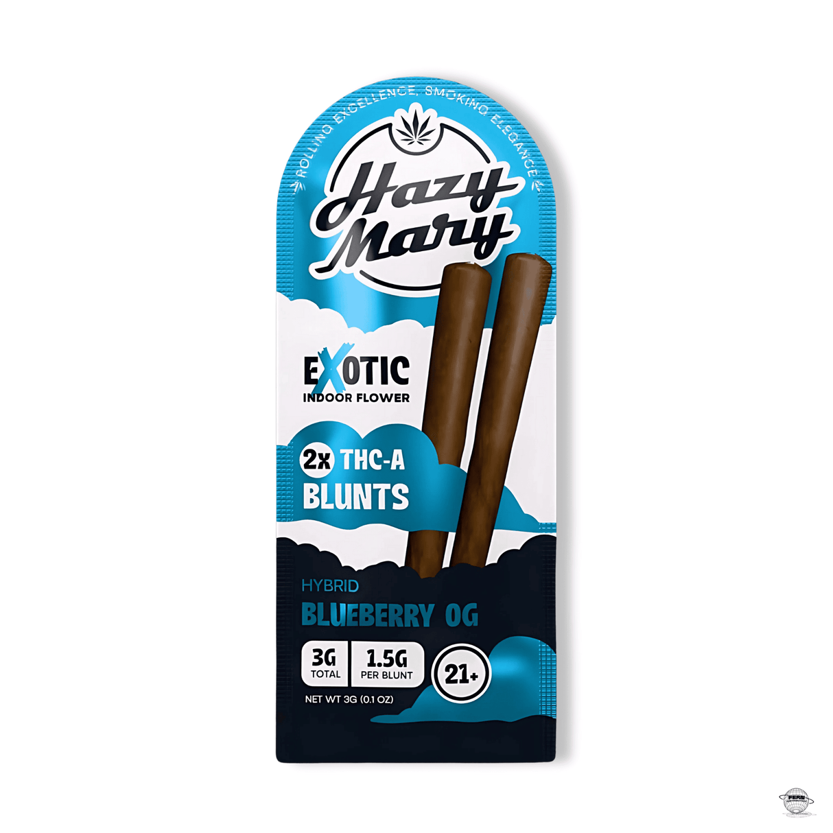 Hazy Mary Premium THCA Exotic Blunts – 2 x 1.5G Blunts | Sold in 10 Count Display