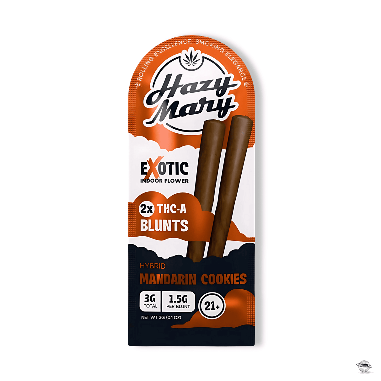 Hazy Mary Premium THCA Exotic Blunts – 2 x 1.5G Blunts | Sold in 10 Count Display