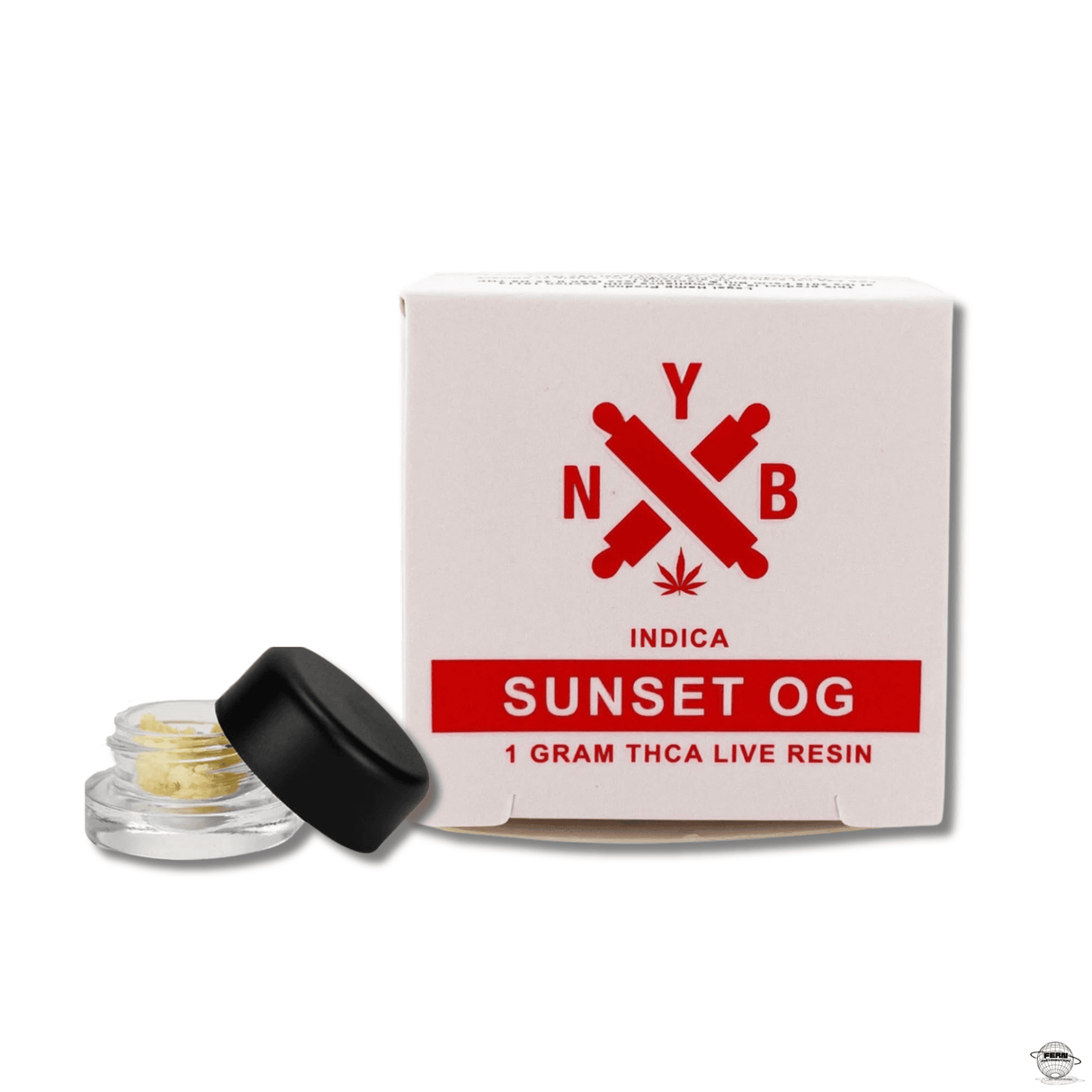 1 Gram THCA Live Resin Crumble Sold in 5 Count Display