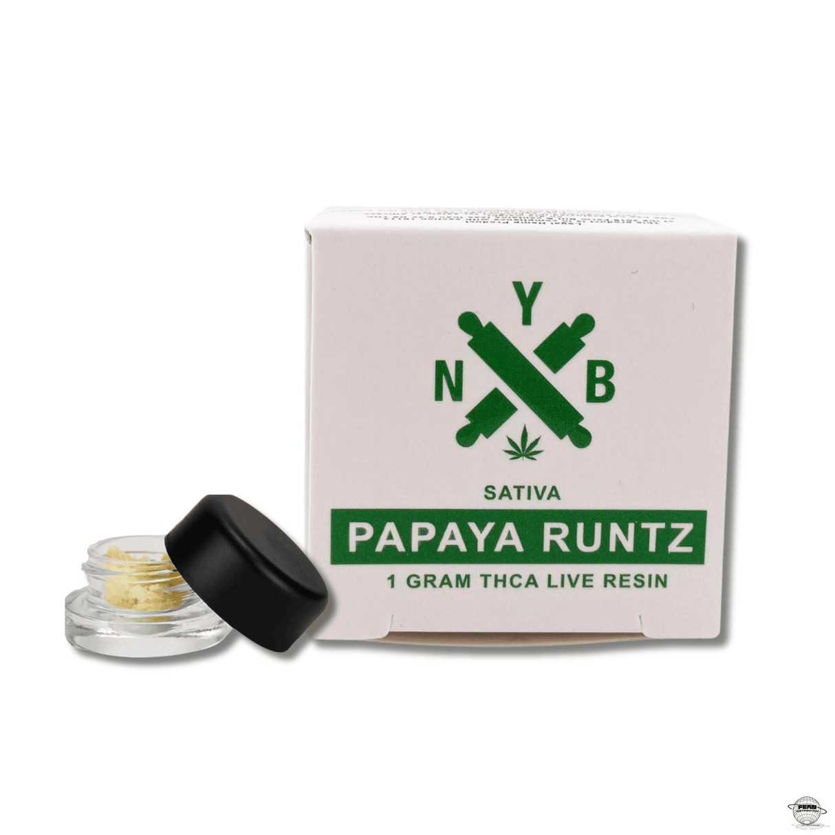 1 Gram THCA Live Resin Crumble Sold in 5 Count Display