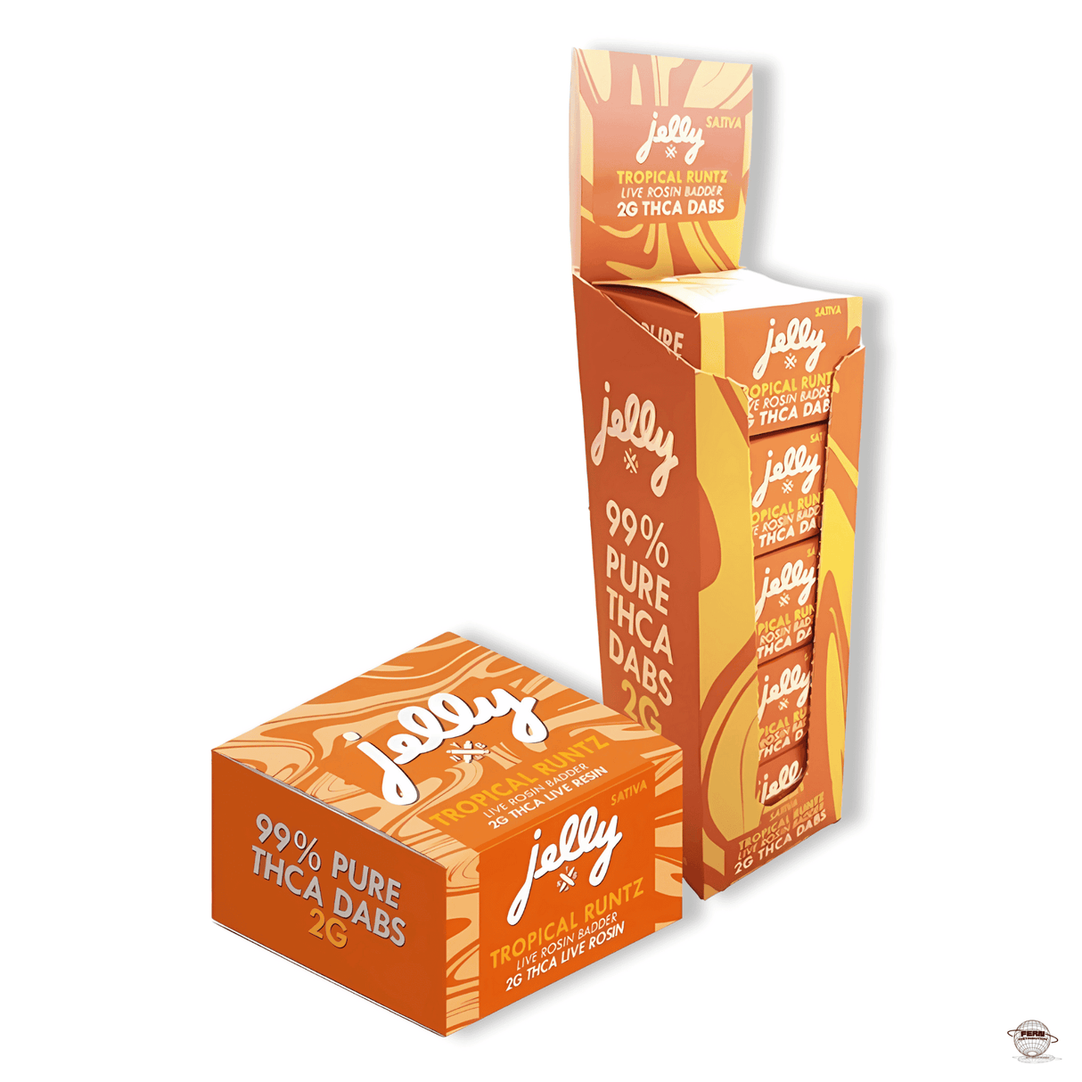 2g THCa Live Rosin Badder – 5-Count Display