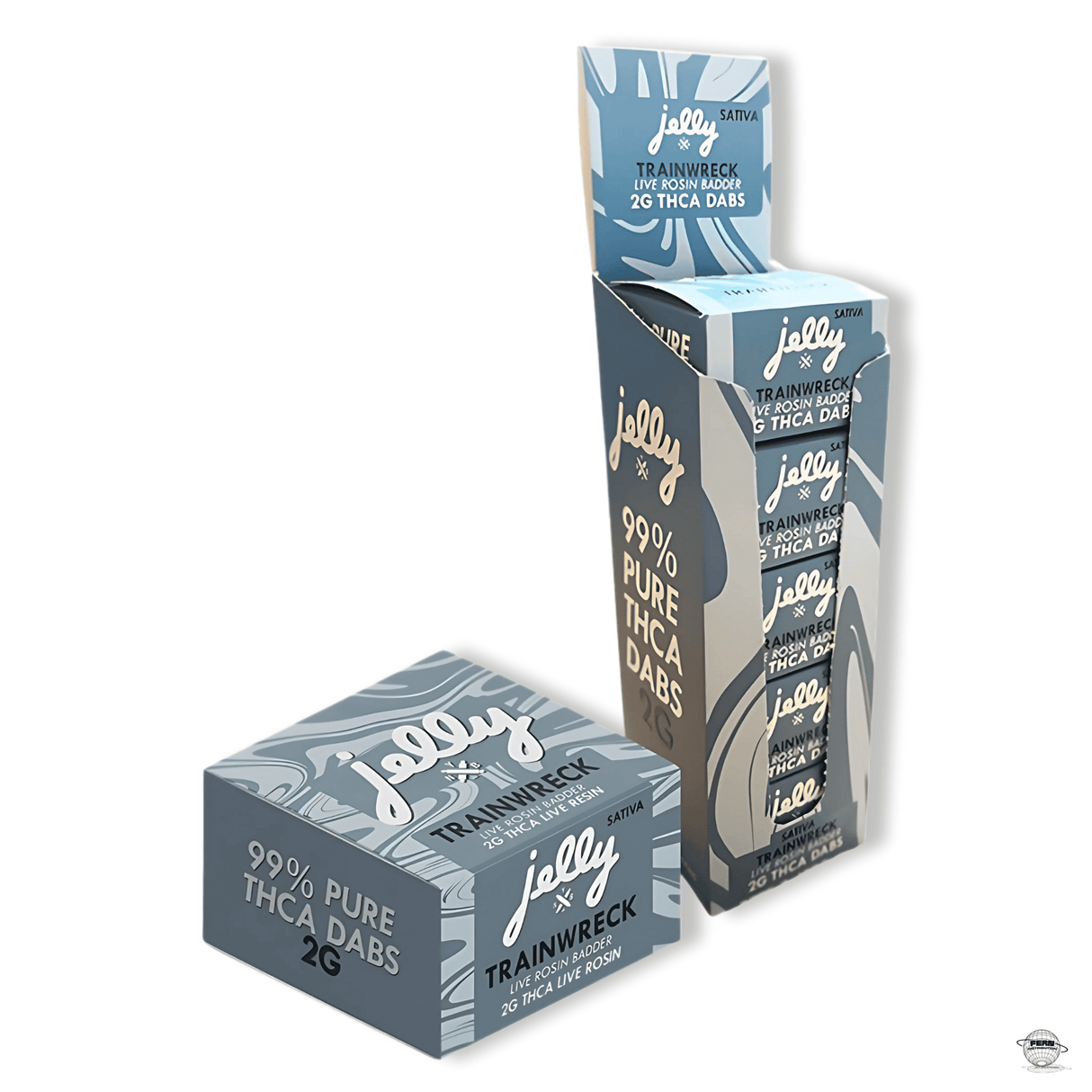 2g THCa Live Rosin Badder – 5-Count Display