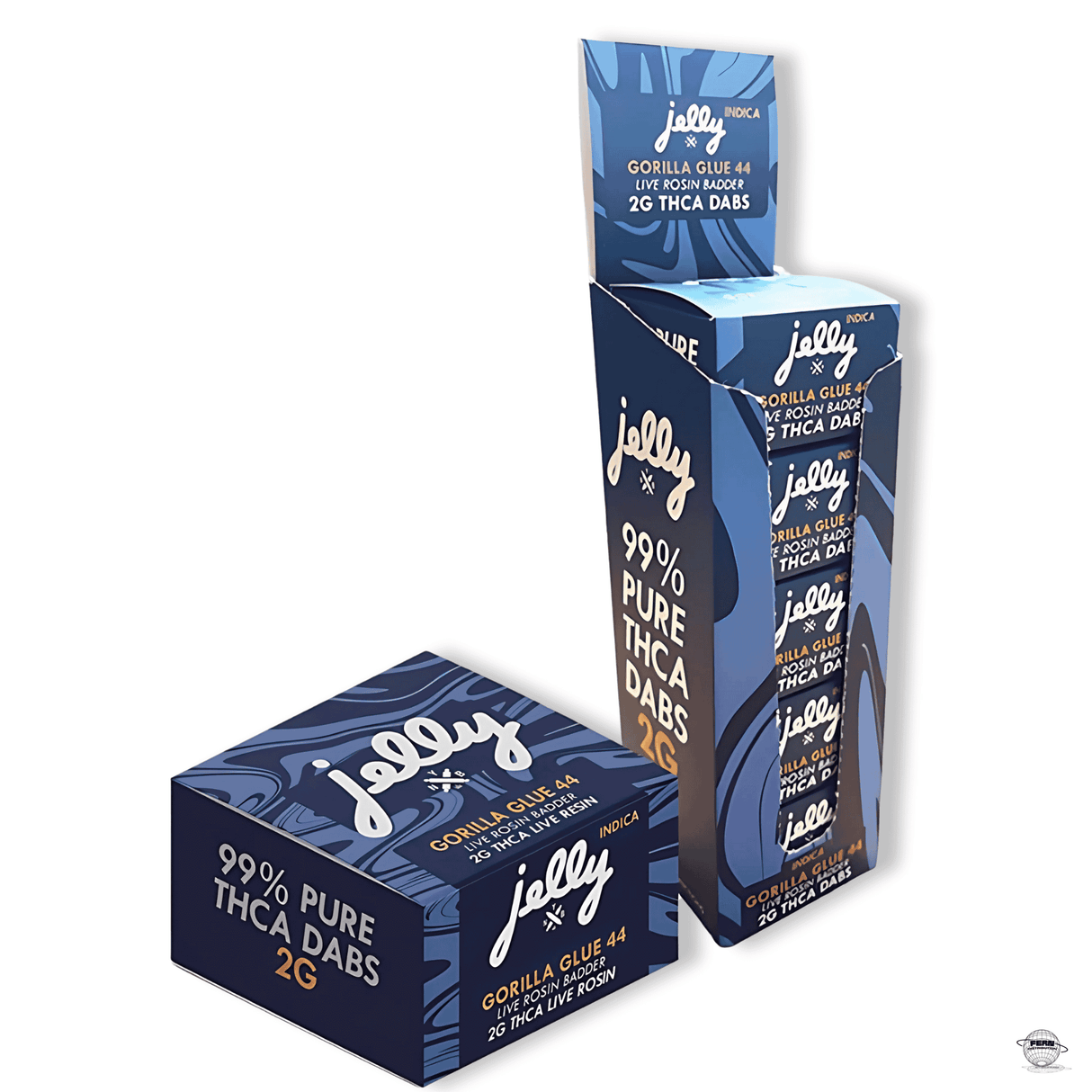 2g THCa Live Rosin Badder – 5-Count Display