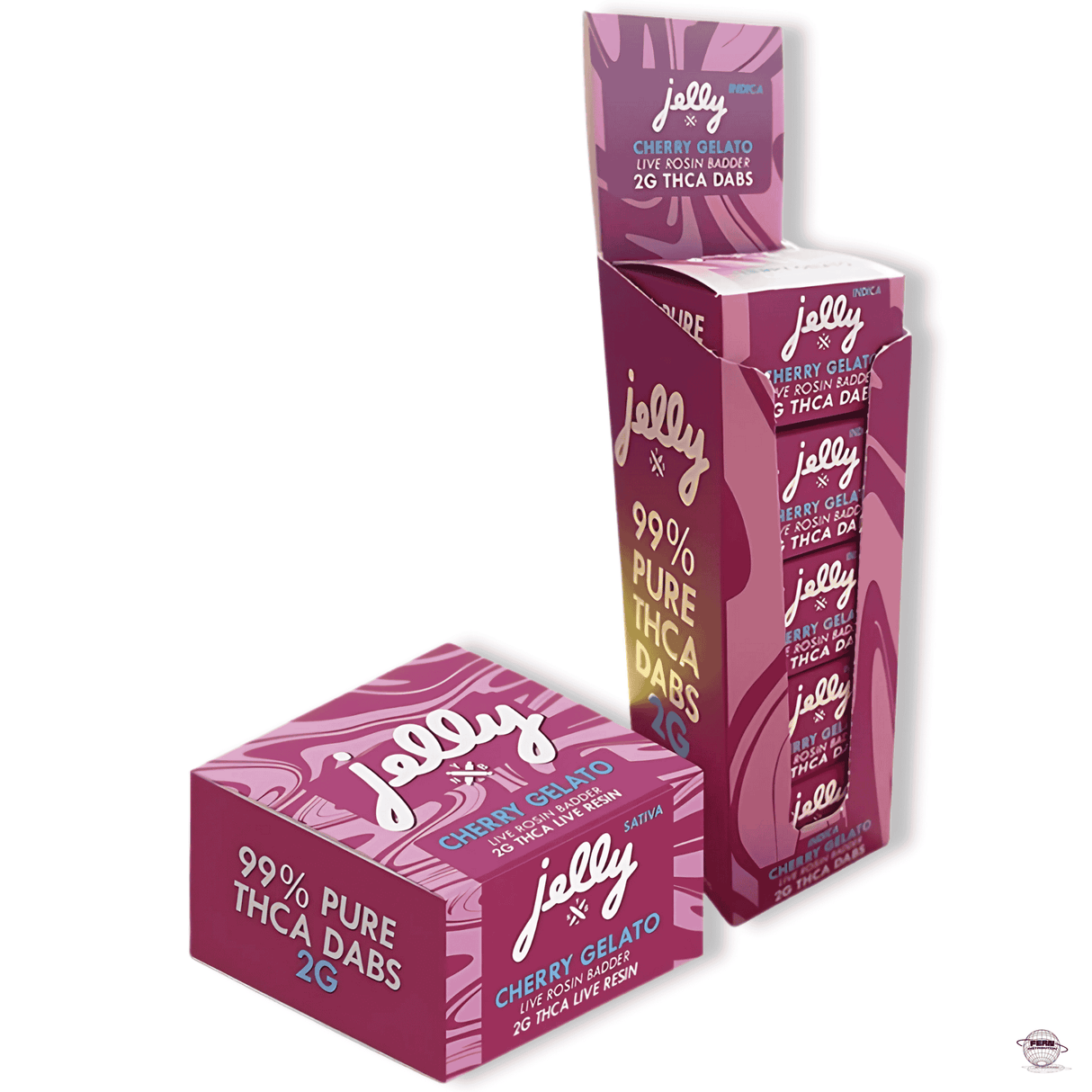 2g THCa Live Rosin Badder – 5-Count Display