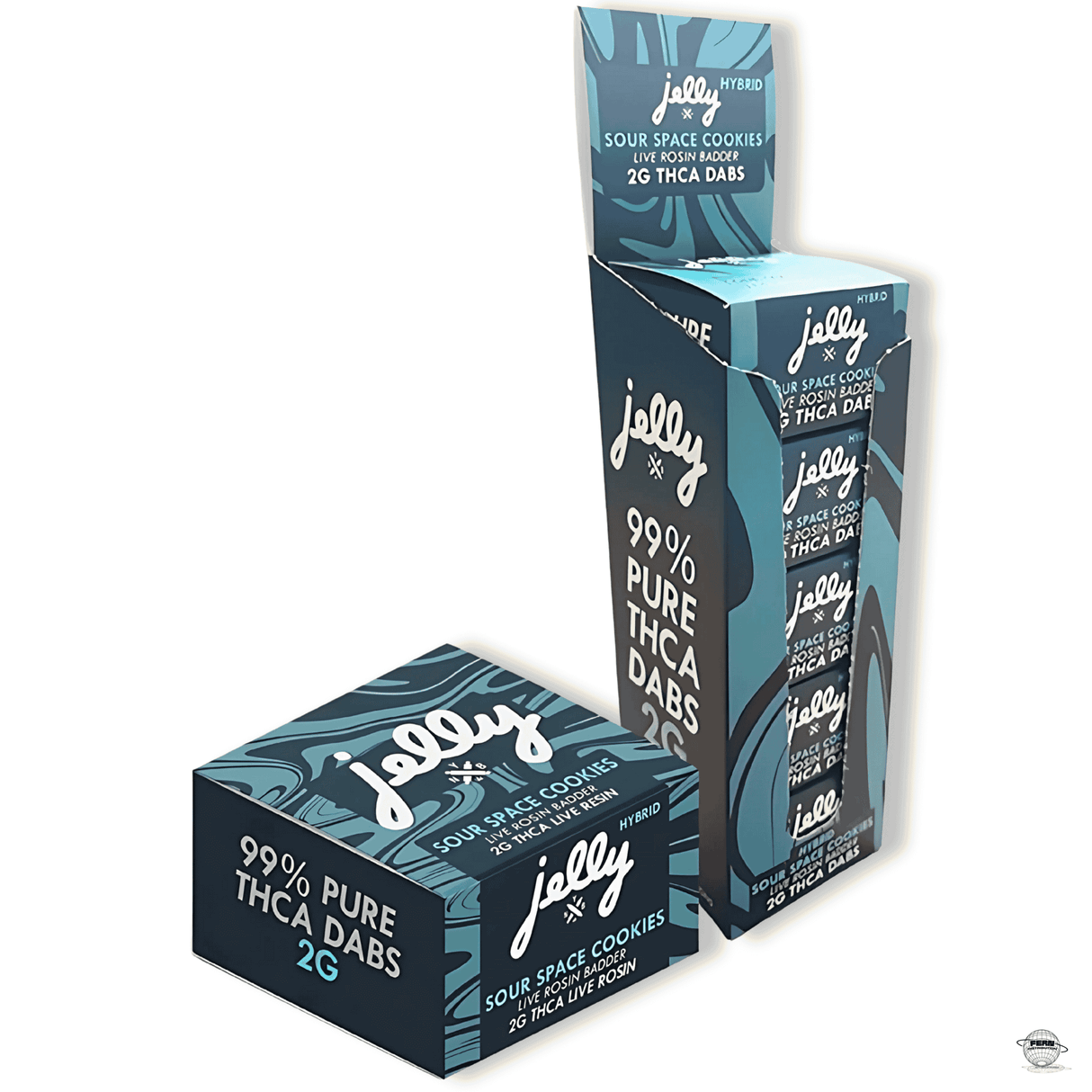 2g THCa Live Rosin Badder – 5-Count Display