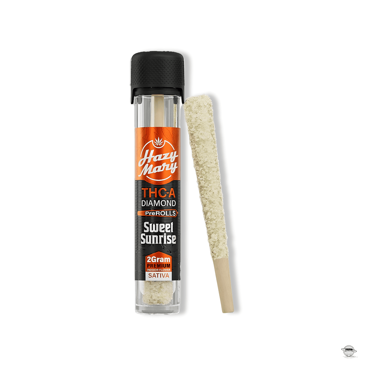 Hazy Mary Premium THCA Diamond-Coated 2G Pre-Roll – Single Count | Sold in 10 Count Display