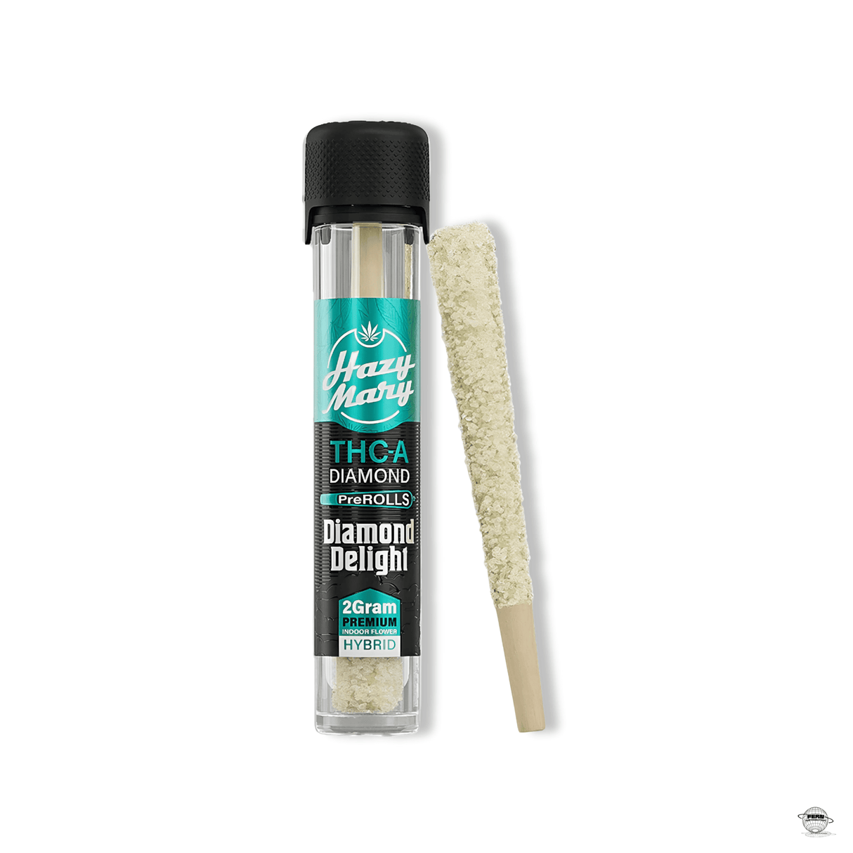 Hazy Mary Premium THCA Diamond-Coated 2G Pre-Roll – Single Count | Sold in 10 Count Display