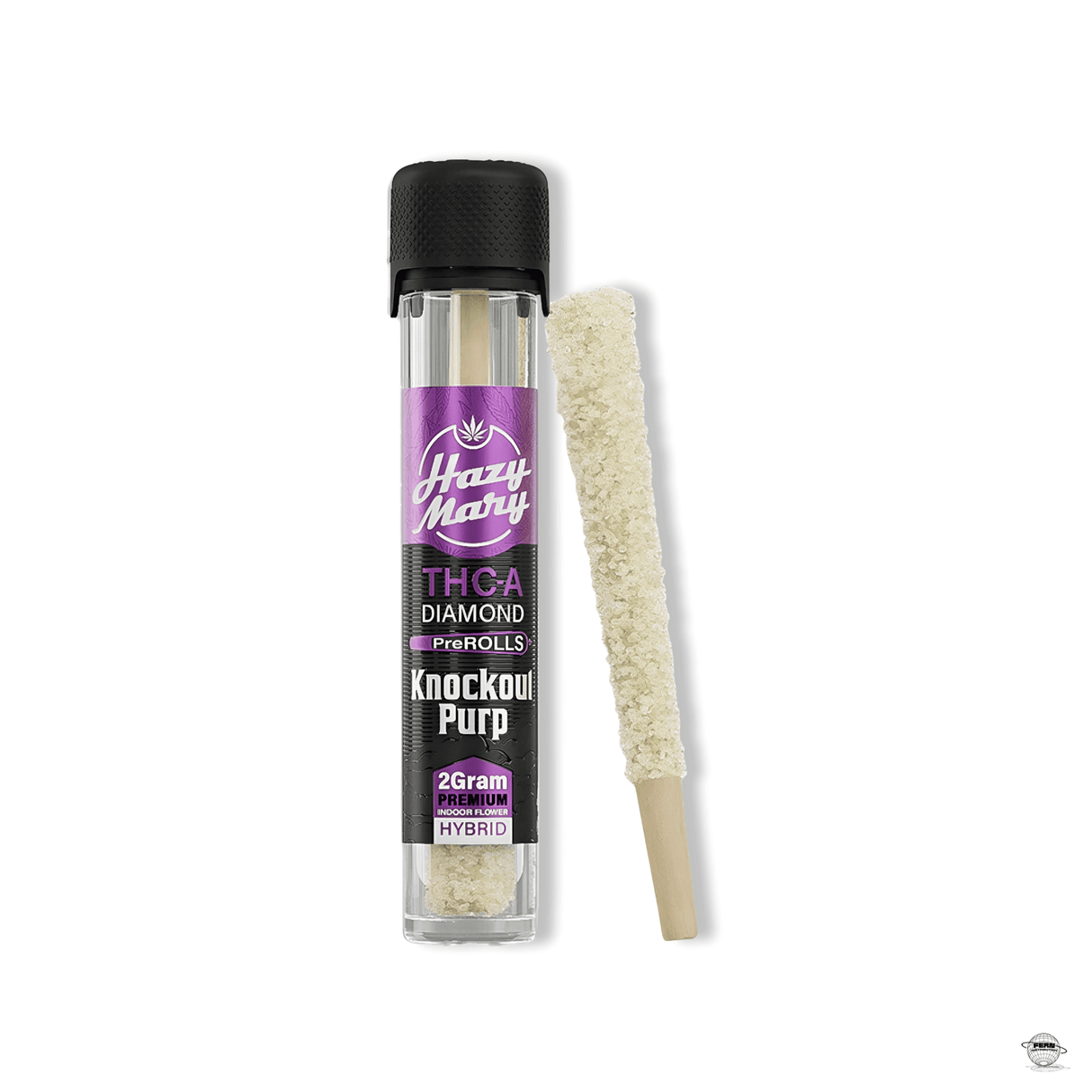 Hazy Mary Premium THCA Diamond-Coated 2G Pre-Roll – Single Count | Sold in 10 Count Display
