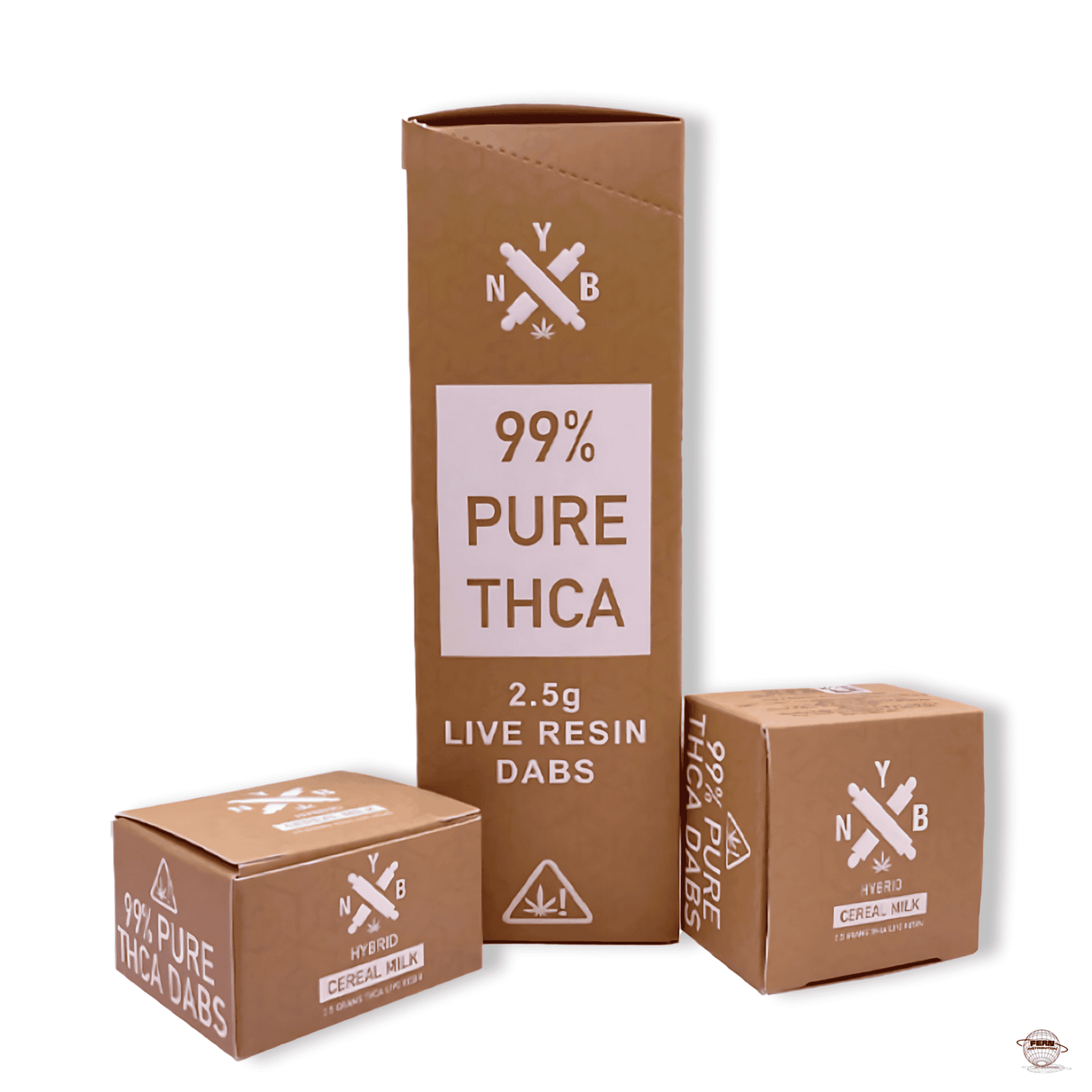 2.5g THCa Live Resin Crumble – 5-Count Display