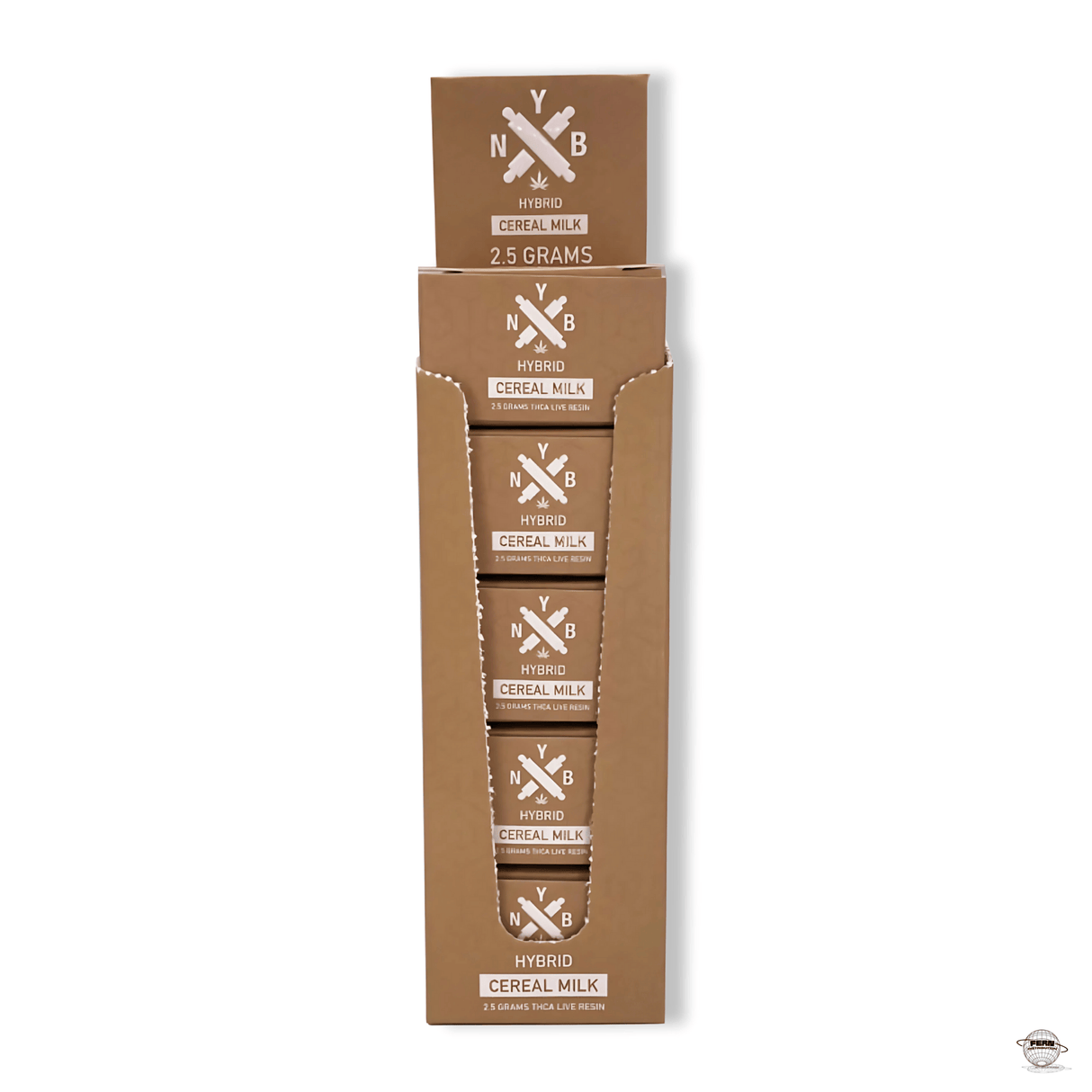 2.5g THCa Live Resin Crumble – 5-Count Display