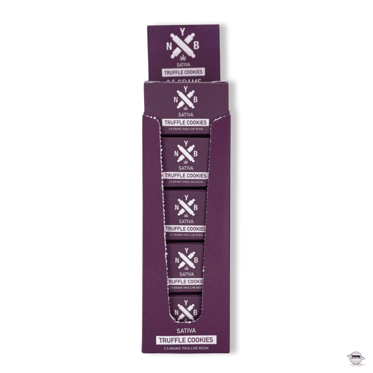 2.5g THCa Live Resin Crumble – 5-Count Display