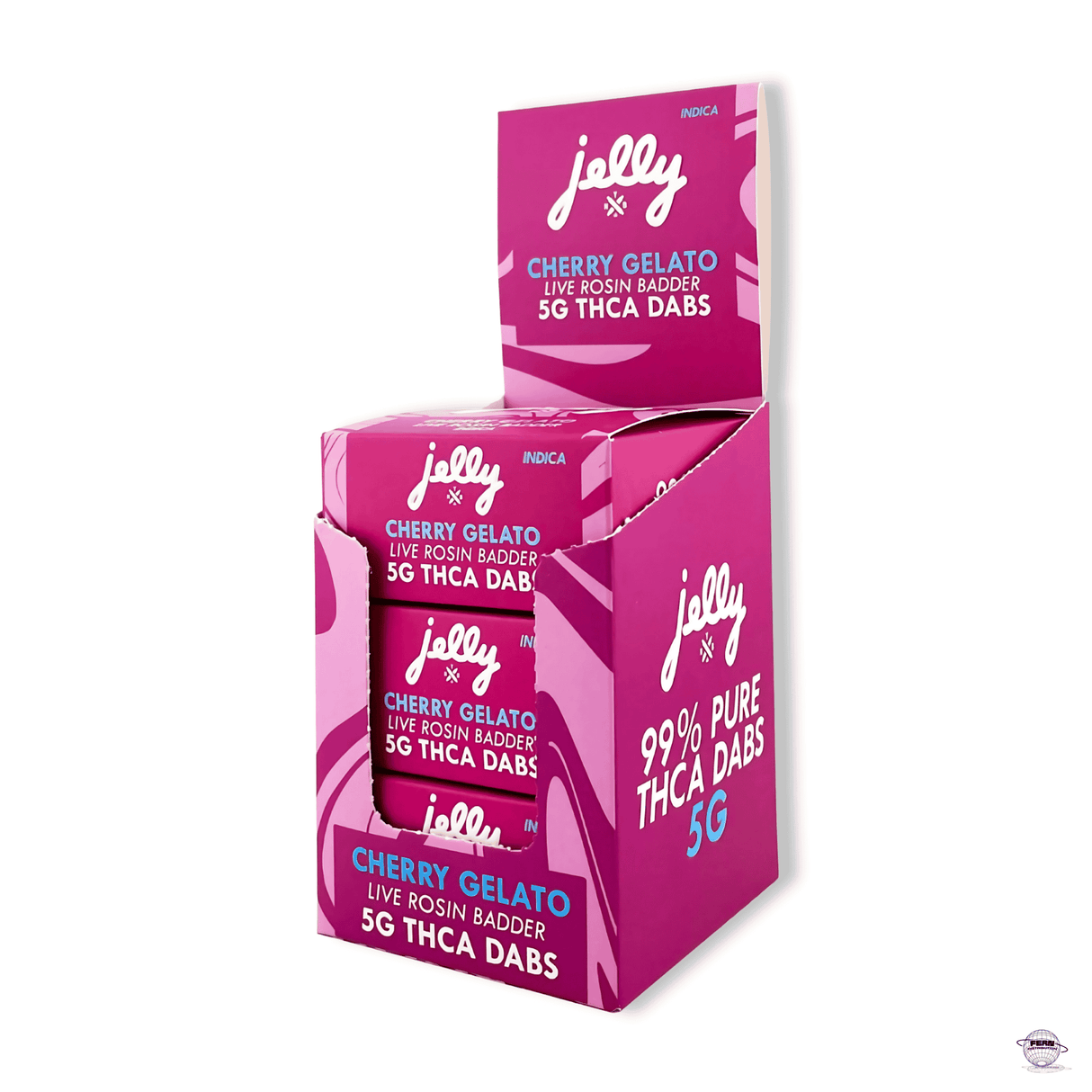 5g THCa Live Rosin Badder – 3-Count Display