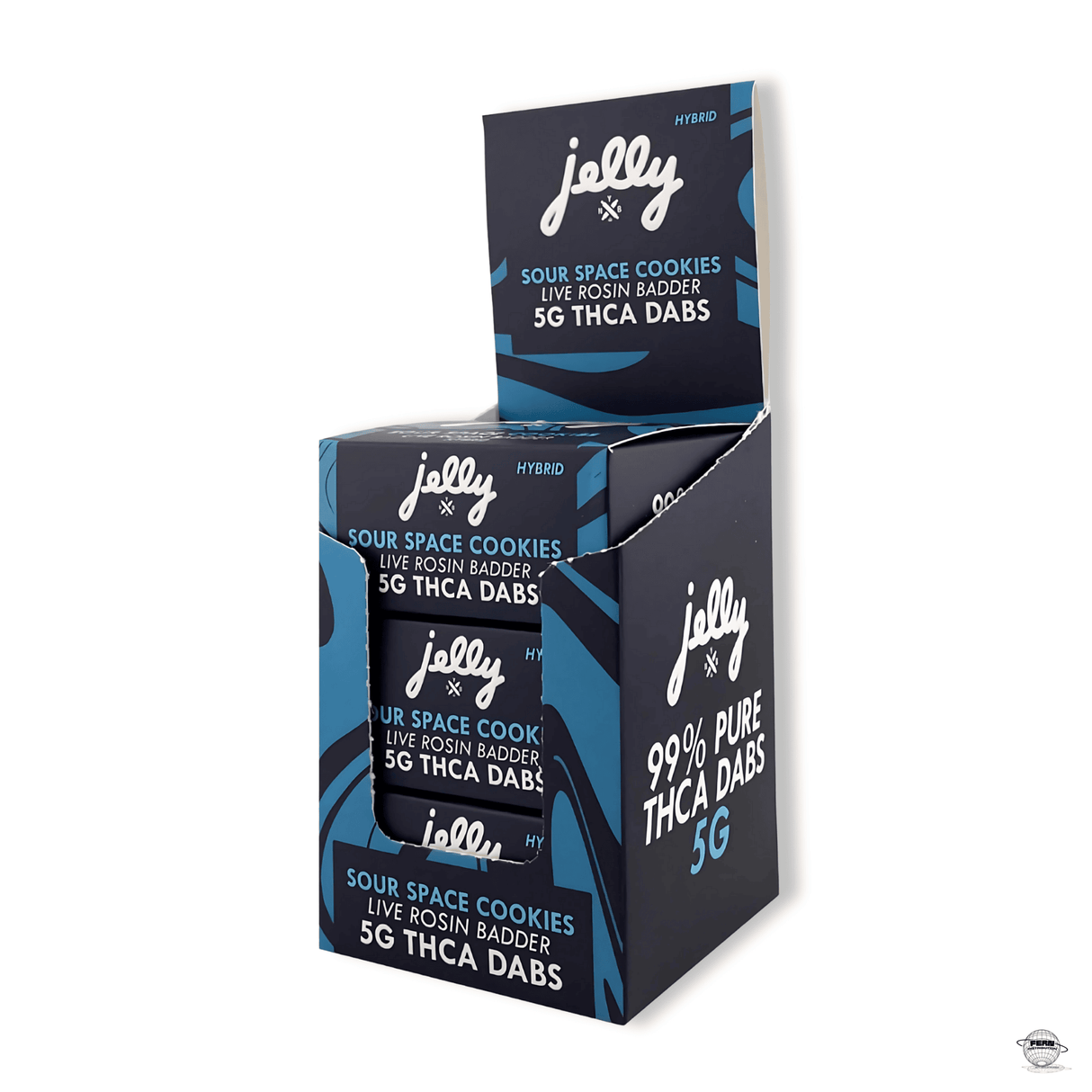 5g THCa Live Rosin Badder – 3-Count Display