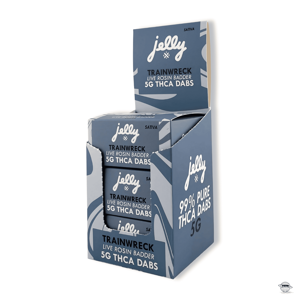 5g THCa Live Rosin Badder – 3-Count Display