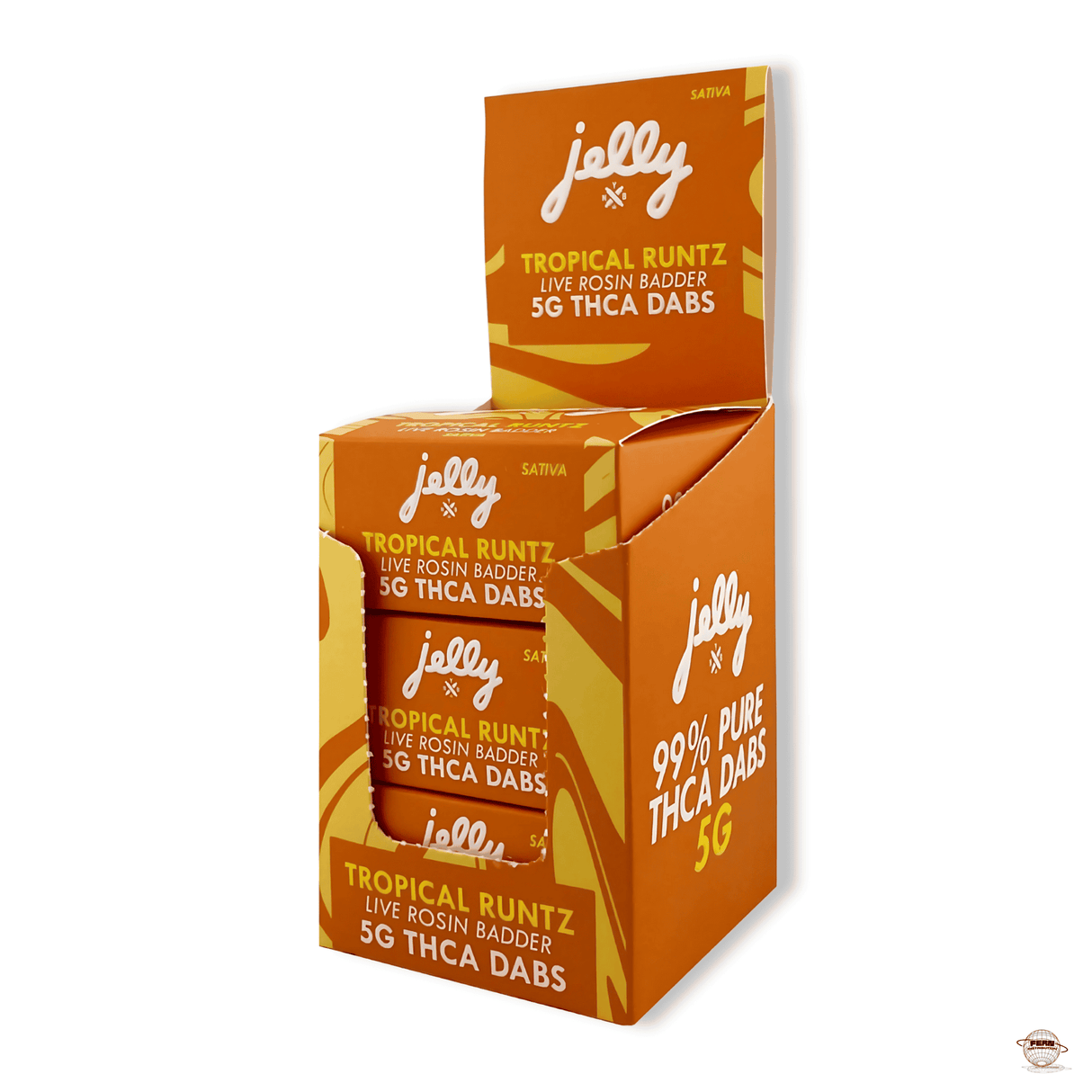 5g THCa Live Rosin Badder – 3-Count Display