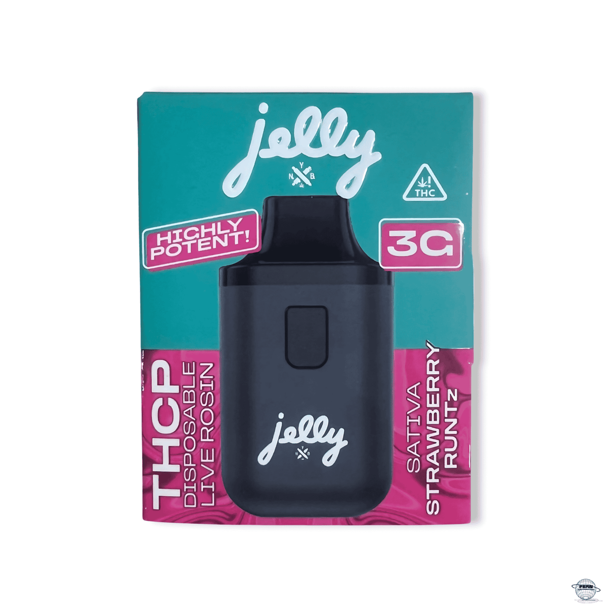 3,000mg THCP Live Rosin Vape – 3ML Disposable (5-Count Display)