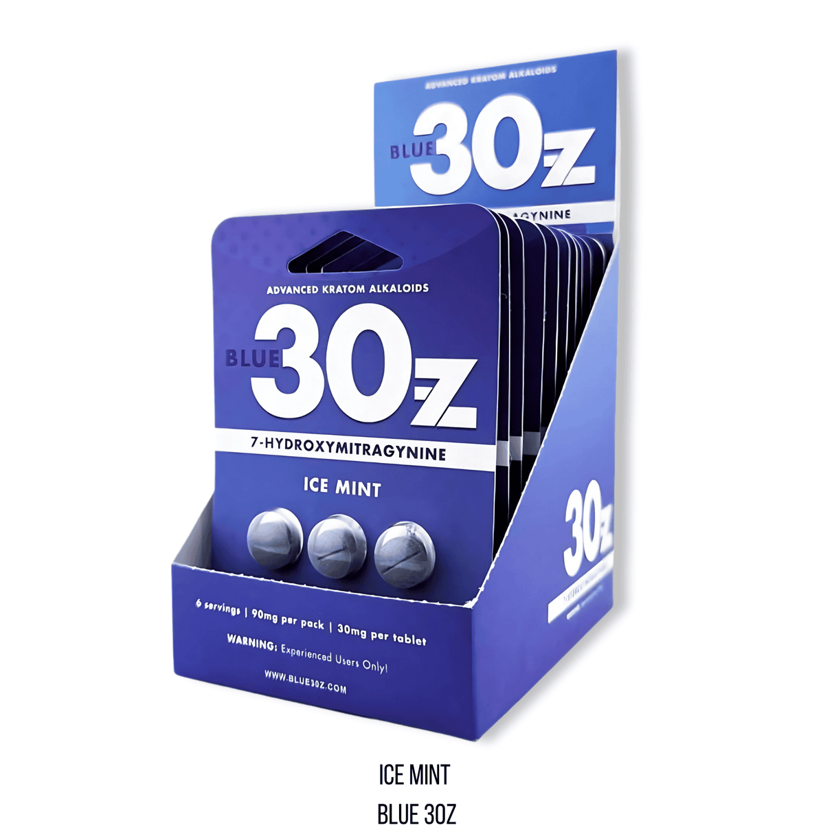 Blue 30z – 7-Hydroxymitragynine Tablets