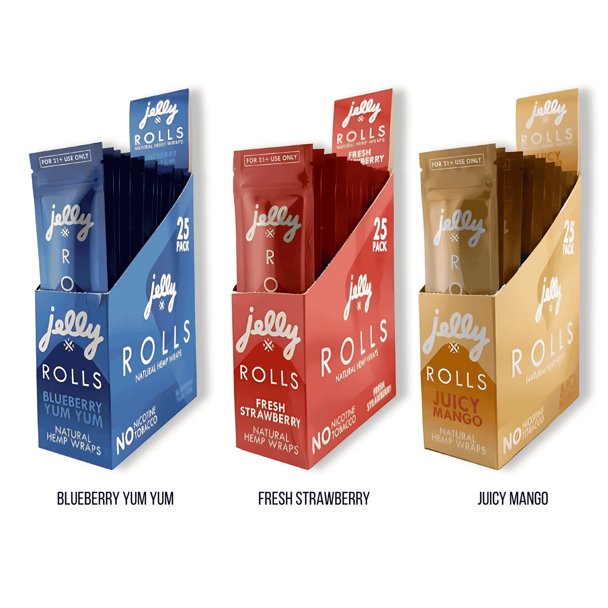 Jelly Rolls – Natural Hemp Wraps