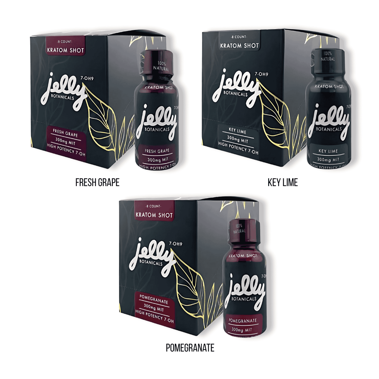 Jelly 7-OH9 Kratom Shot | 2X Strength