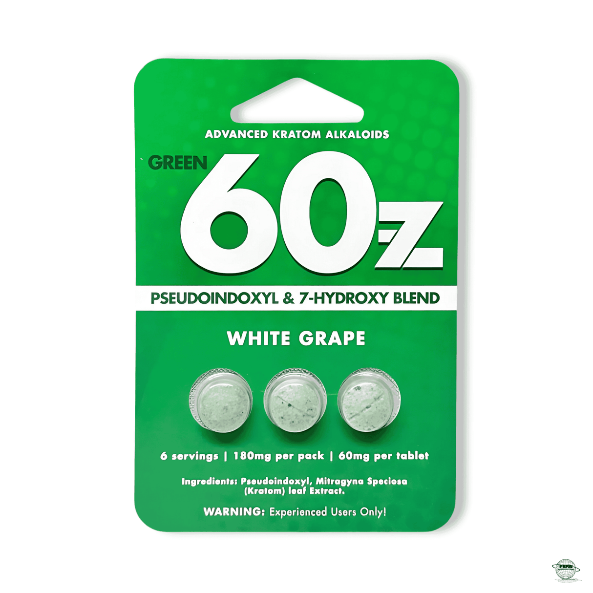 Green 60z – Pseudoindoxyl + 7-OH Blend Tablets