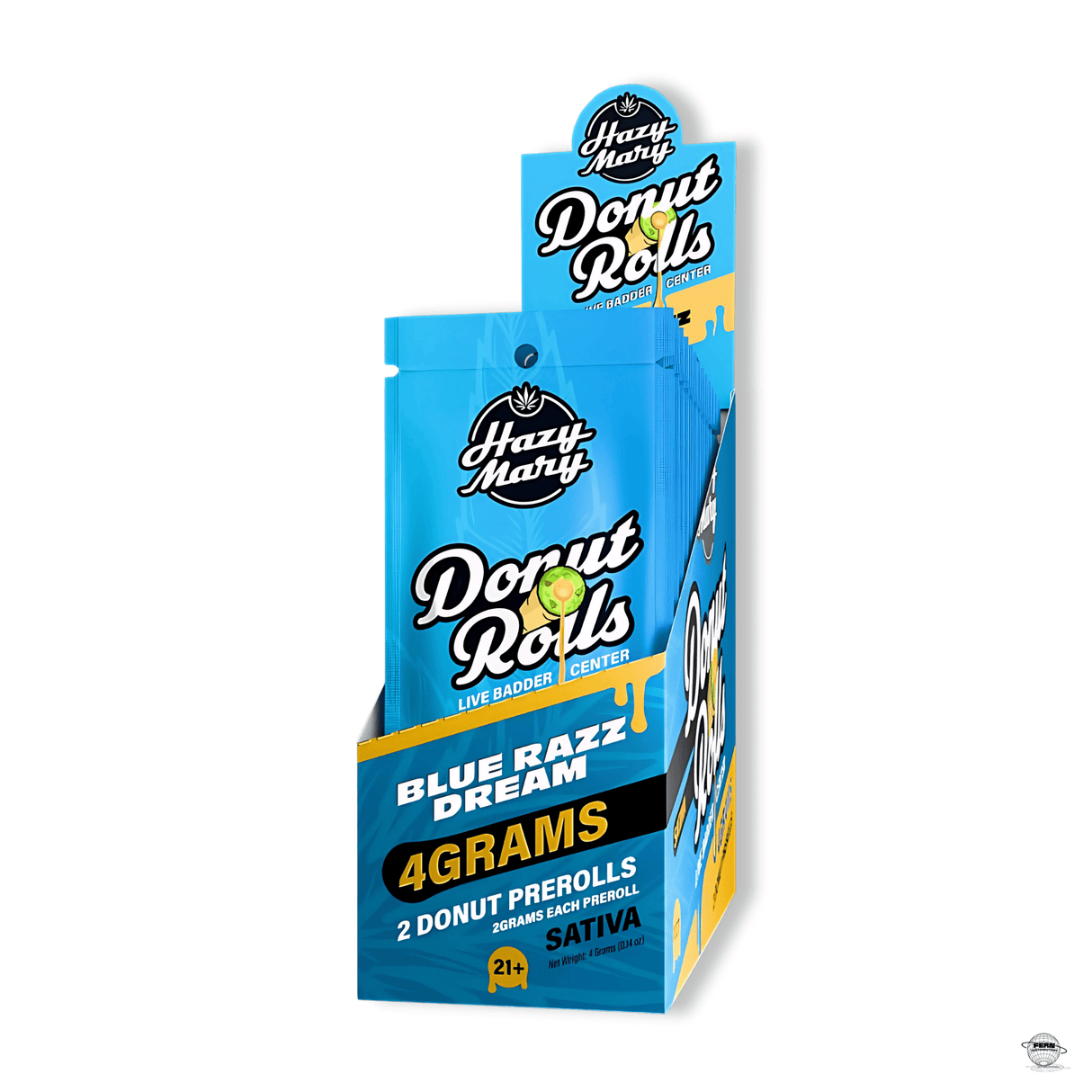 Hazy Mary Premium THCA Donut Pre-Roll – 2 Count | Sold in 10 Count Display