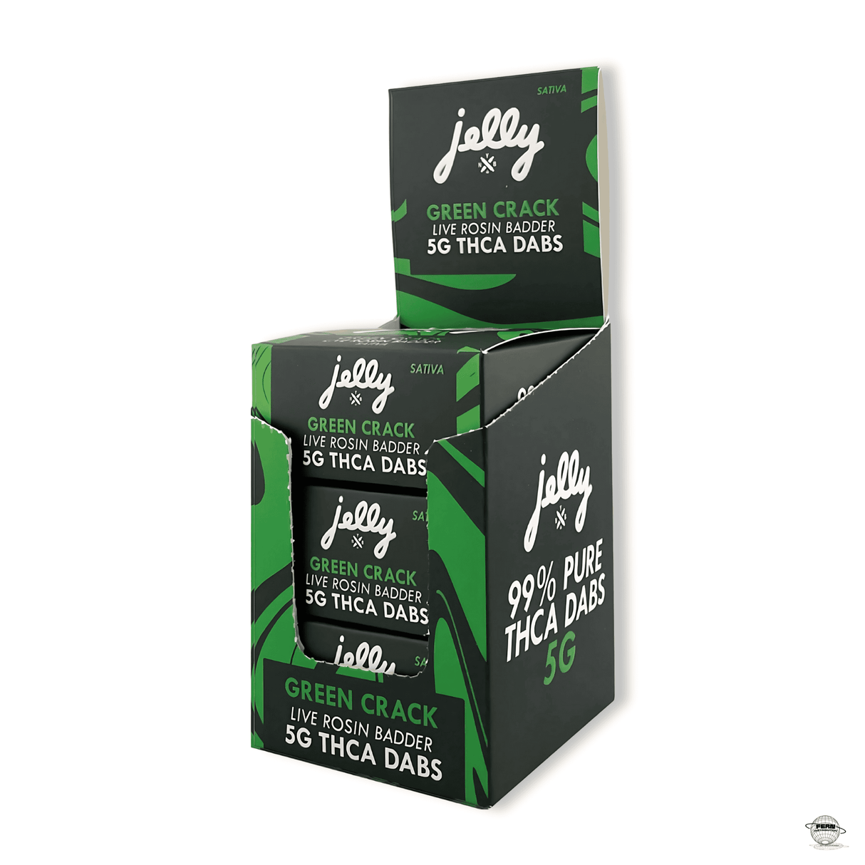 5g THCa Live Rosin Badder – 3-Count Display